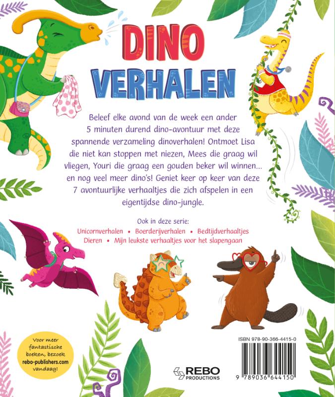 Dinoverhalen - 5-minutenverhaaltjes (Hardback) Dinoverhalen - 5-minutenverhaaltjes (Hardback)