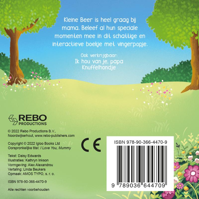 Ik hou van je, mama (Kartonboek) Ik hou van je, mama (Kartonboek)