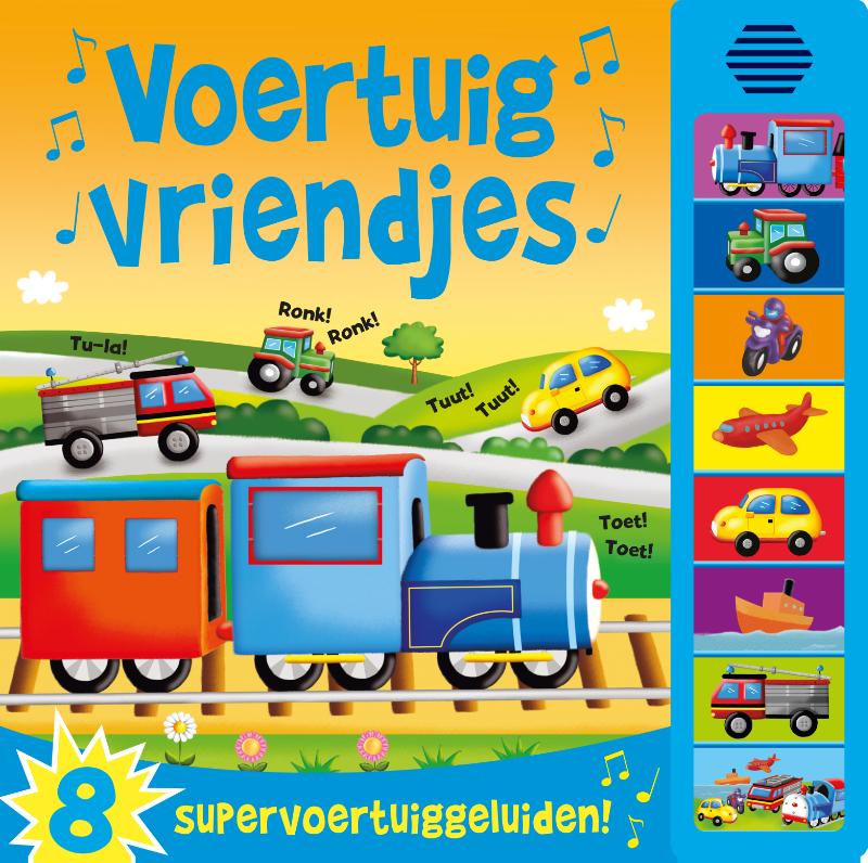 Voertuigvriendjes - Geluidenboek (Kartonboek) Voertuigvriendjes - Geluidenboek (Kartonboek)