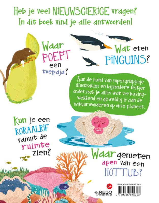 Nieuwsgierige vragen en antwoorden Natuurwonderen (Hardback) Nieuwsgierige vragen en antwoorden Natuurwonderen (Hardback)