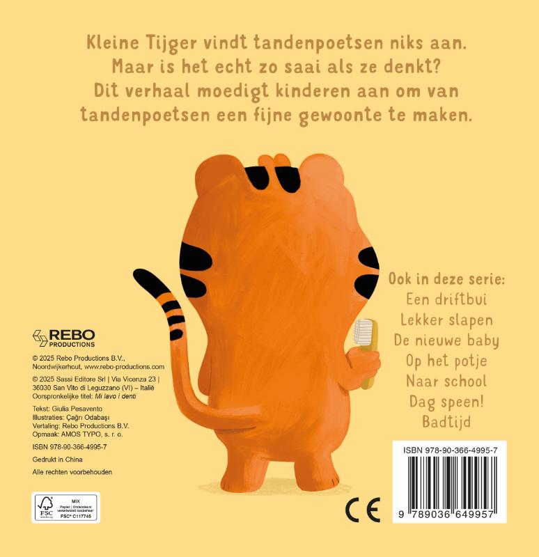Tandenpoetsen (Kartonboek) Tandenpoetsen (Kartonboek)