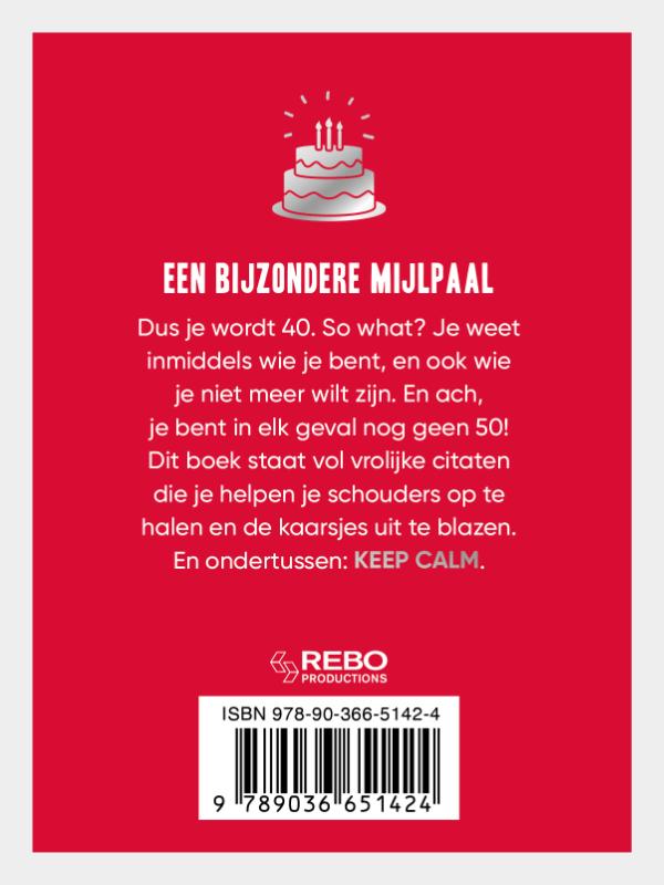 Keep calm you're only 40 (Hardback) Keep calm you're only 40 (Hardback)