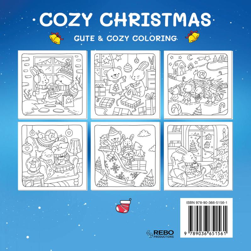 Cozy Christmas-Cute & cozy coloring (Paperback) Cozy Christmas-Cute & cozy coloring (Paperback)