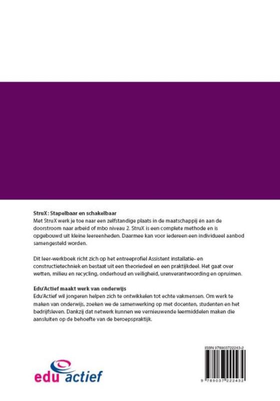 Assistent installatie- en constructietechniek (Hardback) Assistent installatie- en constructietechniek (Hardback)