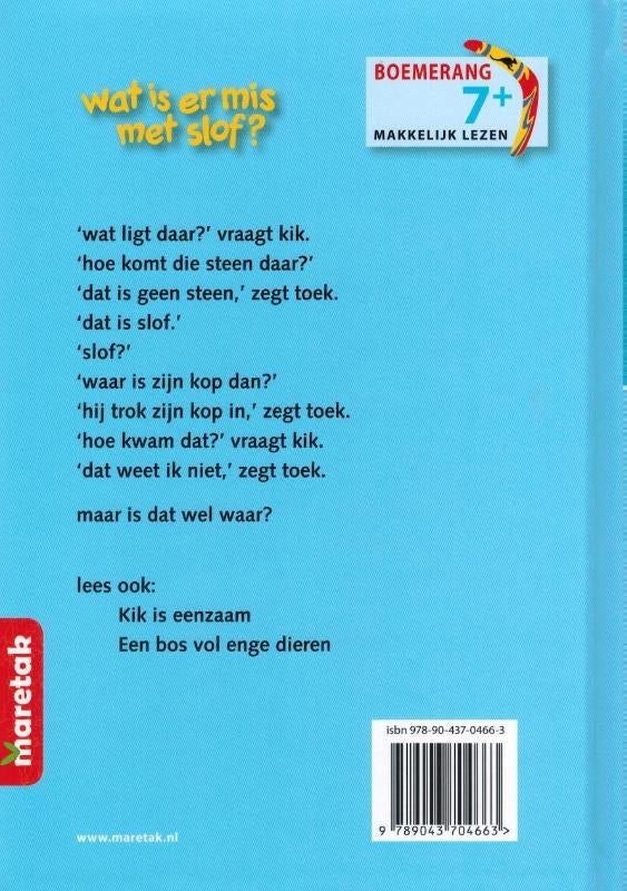 Wat is er mis met Slof? (Hardback) Wat is er mis met Slof? (Hardback)