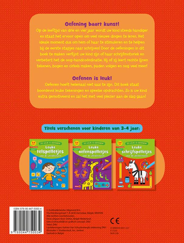 Leuke schrijfspelletjes voor de allerkleinsten (Paperback) Leuke schrijfspelletjes voor de allerkleinsten (Paperback)