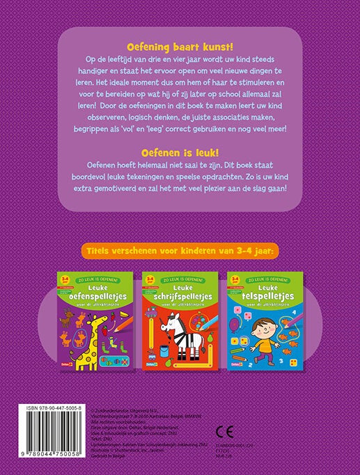 Leuke oefenspelletjes voor de allerkleinsten (3-4 j.) (Paperback) Leuke oefenspelletjes voor de allerkleinsten (3-4 j.) (Paperback)