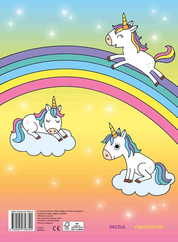 Unicorns Color kleurblok (Paperback) Unicorns Color kleurblok (Paperback)