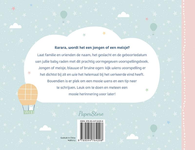 Welkom baby! Voorspellingsboek (Hardback) Welkom baby! Voorspellingsboek (Hardback)