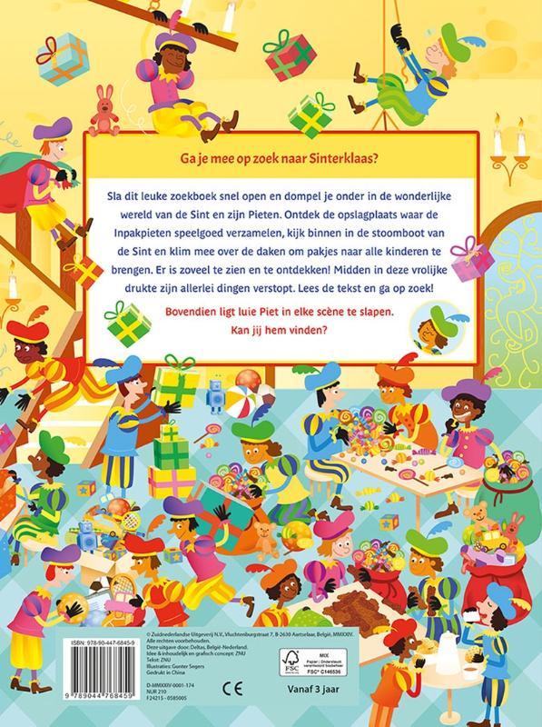 Waar is Sinterklaas? Het grote kijk- en zoekboek (Kartonboek) Waar is Sinterklaas? Het grote kijk- en zoekboek (Kartonboek)