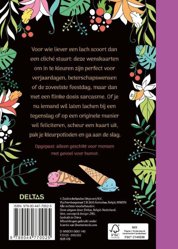 F*ck it - Wenskaarten om in te kleuren (Kaartspellen) F*ck it - Wenskaarten om in te kleuren (Kaartspellen)
