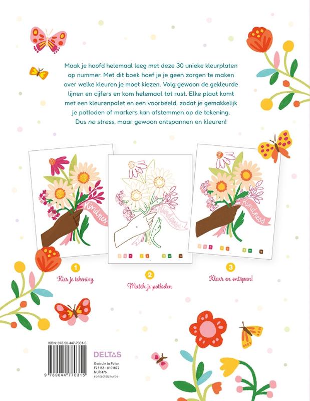 Kleuren op nummer - Een moment van Geluk (Paperback) Kleuren op nummer - Een moment van Geluk (Paperback)