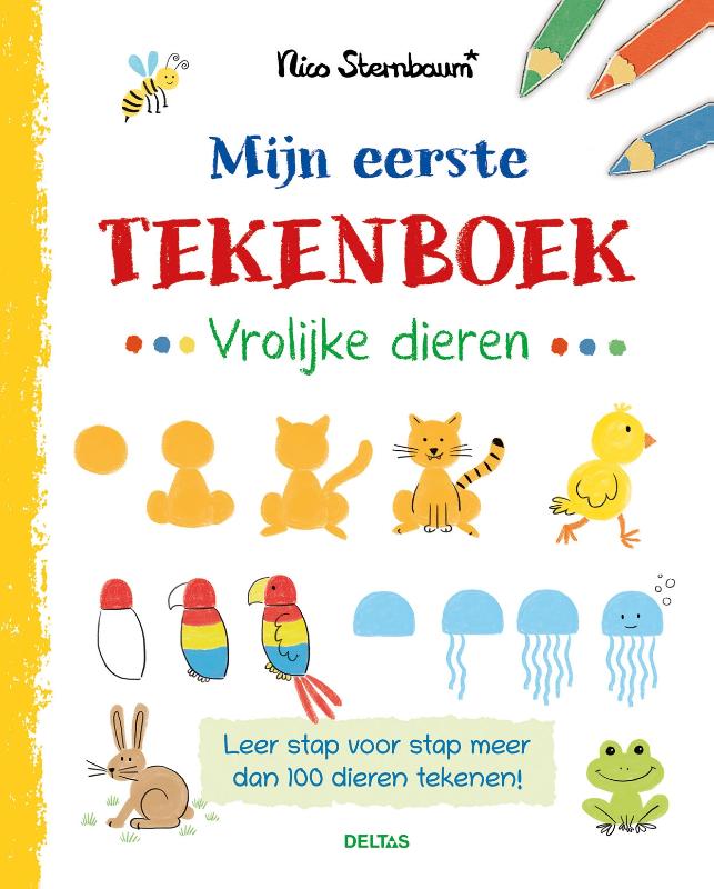 Mijn eerste tekenboek Vrolijke dieren (Paperback) Mijn eerste tekenboek Vrolijke dieren (Paperback)