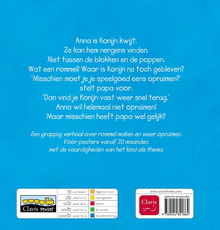 Anna ruimt op (Hardback) Anna ruimt op (Hardback)