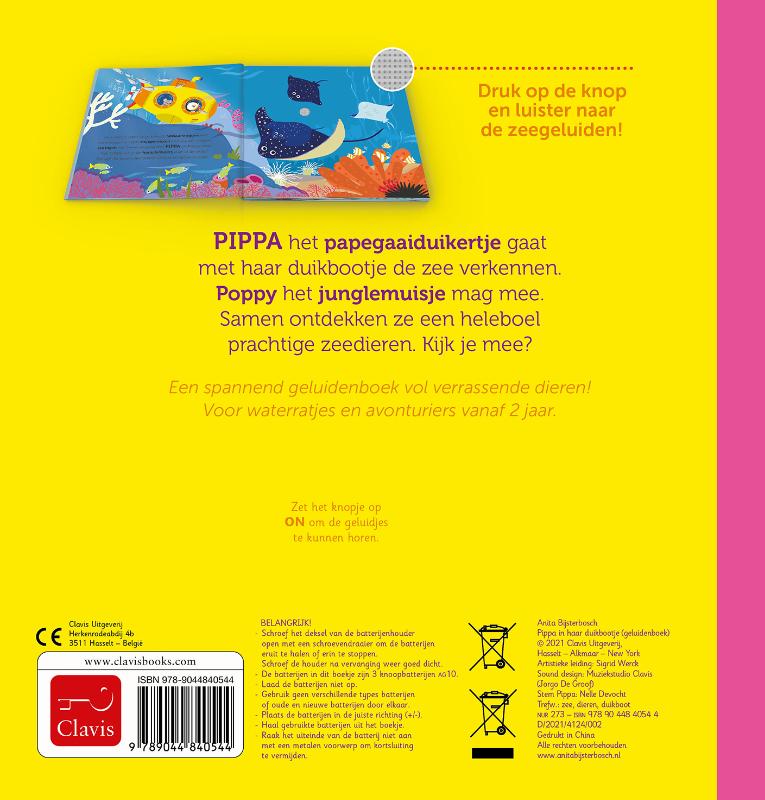 Pippa in haar duikbootje (Hardback) Pippa in haar duikbootje (Hardback)