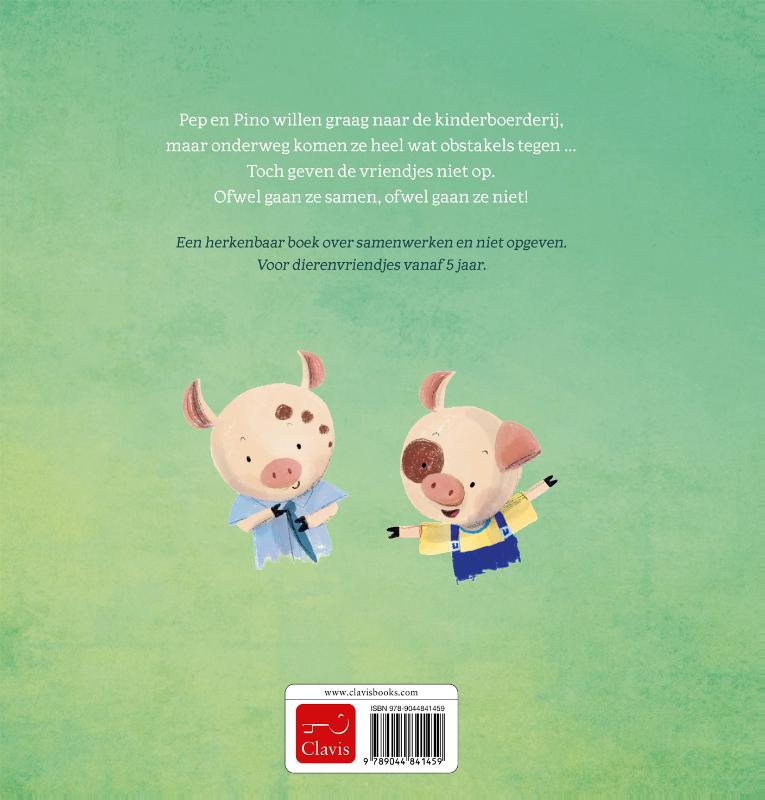 Pep en Pino naar de kinderboerderij (Hardback) Pep en Pino naar de kinderboerderij (Hardback)