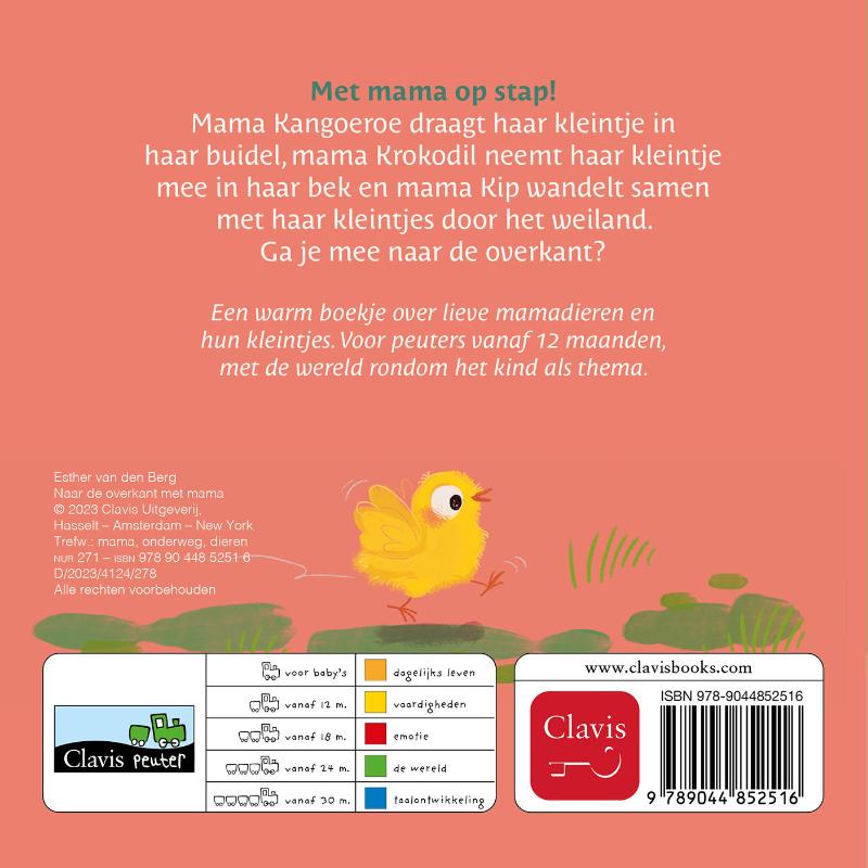 Naar de overkant met mama (Kartonboek) Naar de overkant met mama (Kartonboek)