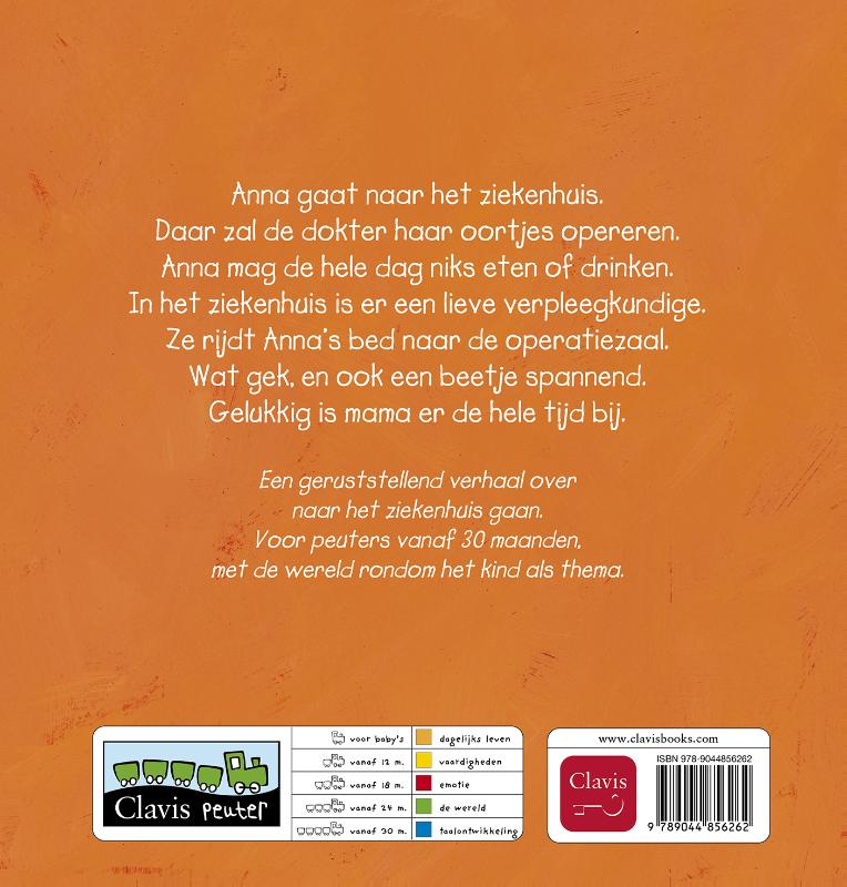 Anna in het ziekenhuis (Hardback) Anna in het ziekenhuis (Hardback)