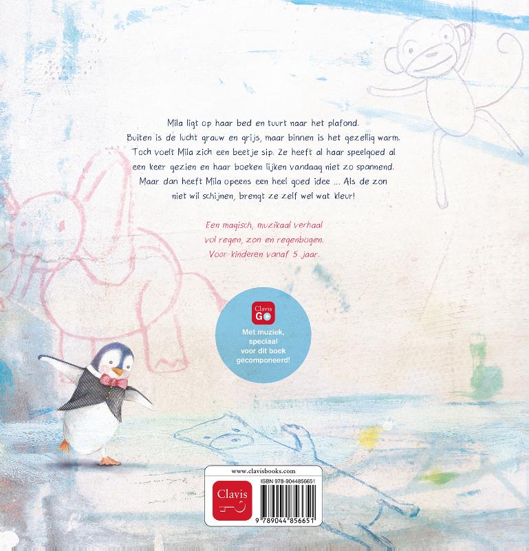 Mila kleurt de dag (Hardback) Mila kleurt de dag (Hardback)