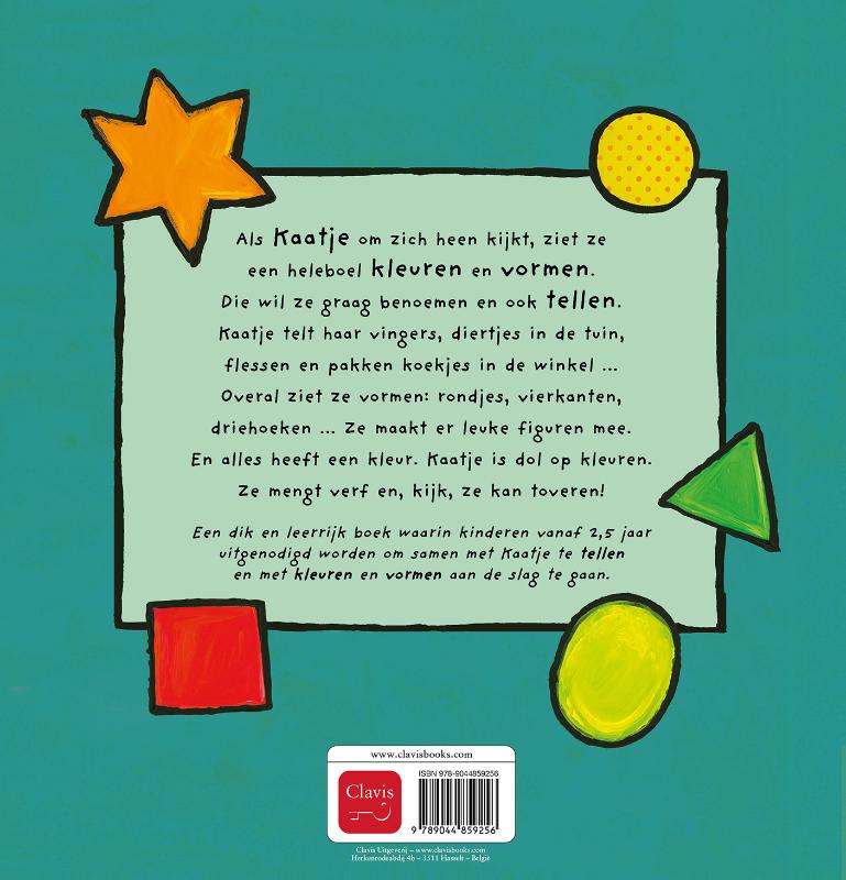 Kaatjes grote boek over cijfers, vormen en kleuren (Hardback) Kaatjes grote boek over cijfers, vormen en kleuren (Hardback)