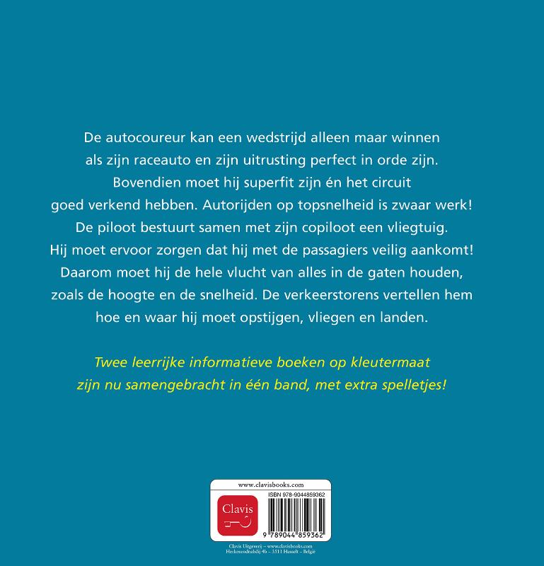 De autocoureur en de piloot (Hardback) De autocoureur en de piloot (Hardback)