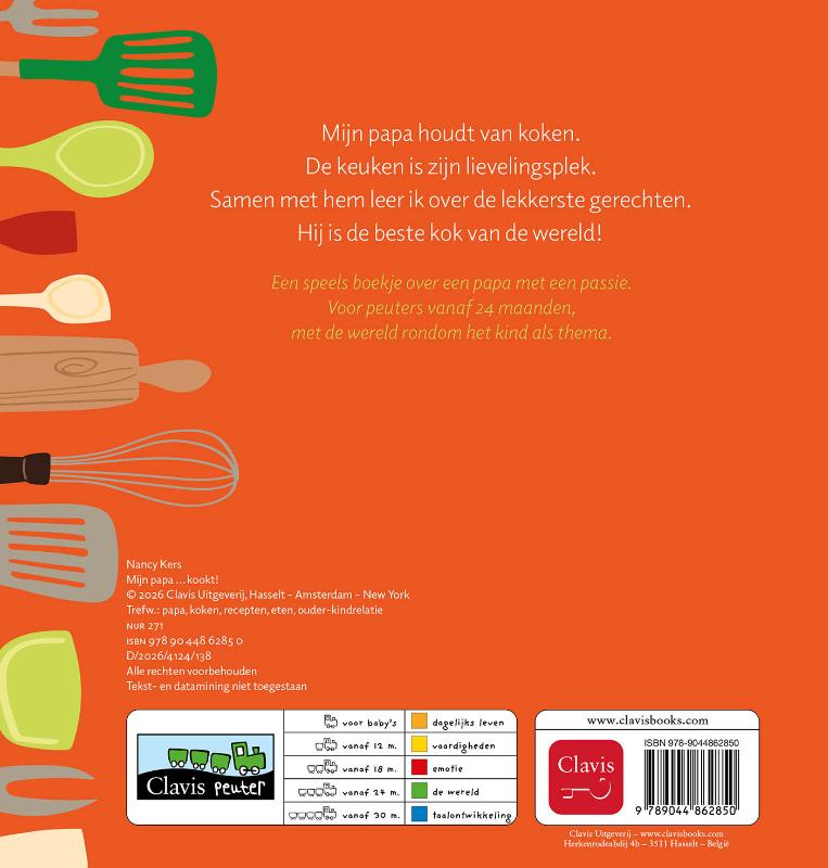 Mijn papa ... kookt! (Kartonboek) Mijn papa ... kookt! (Kartonboek)