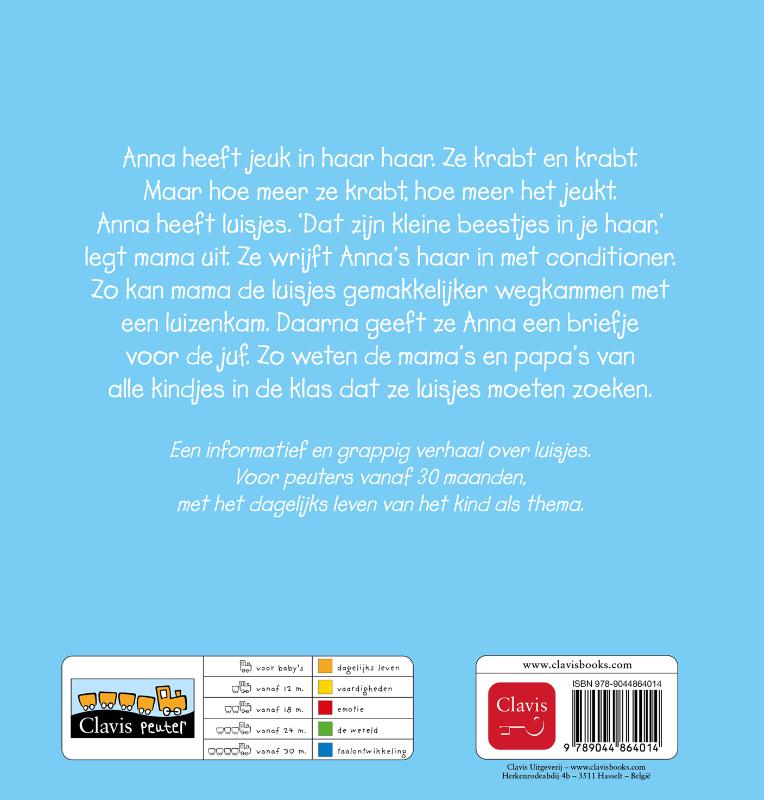 Anna heeft luisjes (Hardback) Anna heeft luisjes (Hardback)