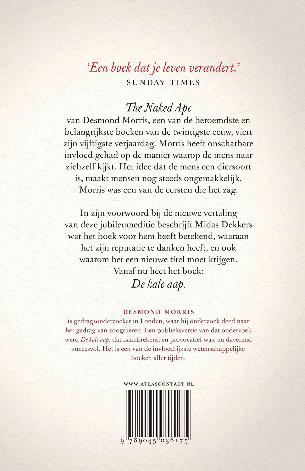 De kale aap (Paperback) De kale aap (Paperback)