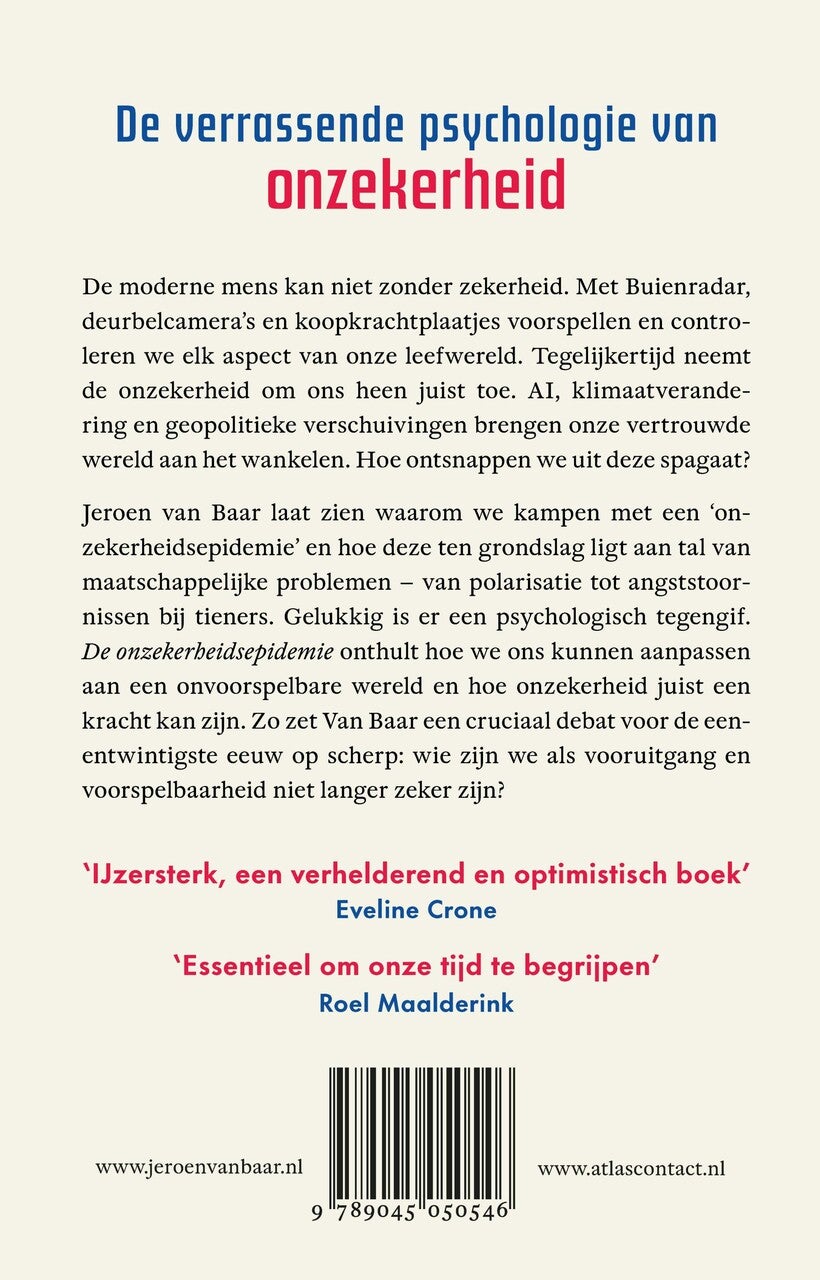 De onzekerheidsepidemie (E-book) De onzekerheidsepidemie (E-book)