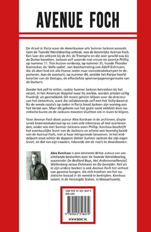 Avenue Foch (Hardback) Avenue Foch (Hardback)