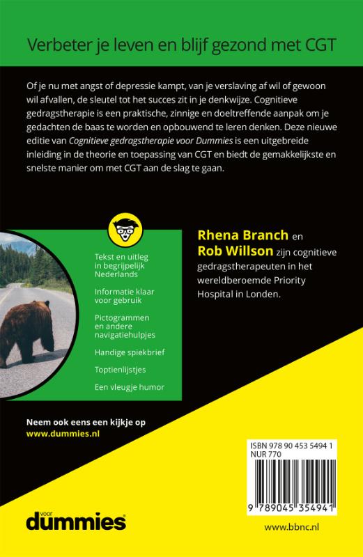 Cognitieve gedragstherapie voor dummies (Paperback) Cognitieve gedragstherapie voor dummies (Paperback)