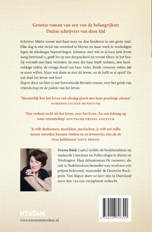 Slapen doen we later (Paperback) Slapen doen we later (Paperback)