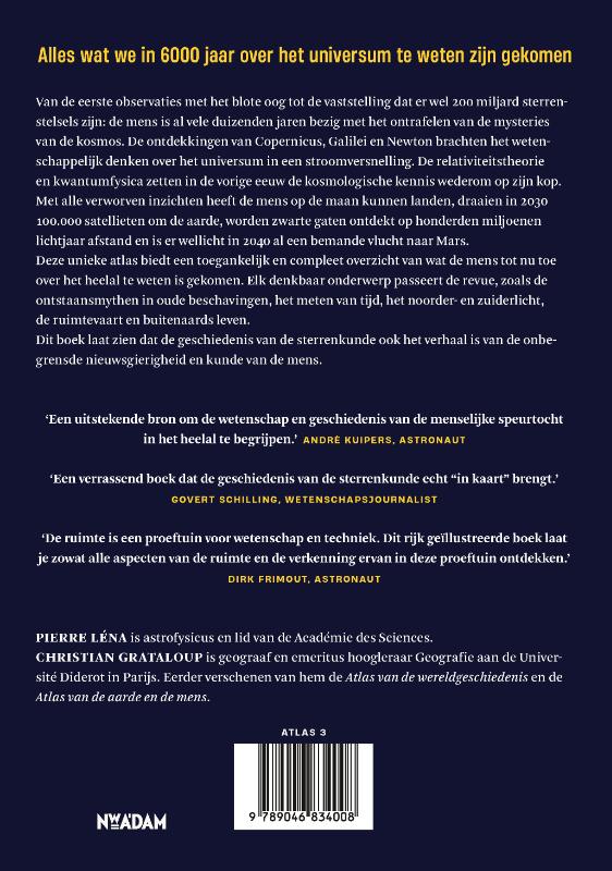 Historische atlas van het heelal (Hardback) Historische atlas van het heelal (Hardback)