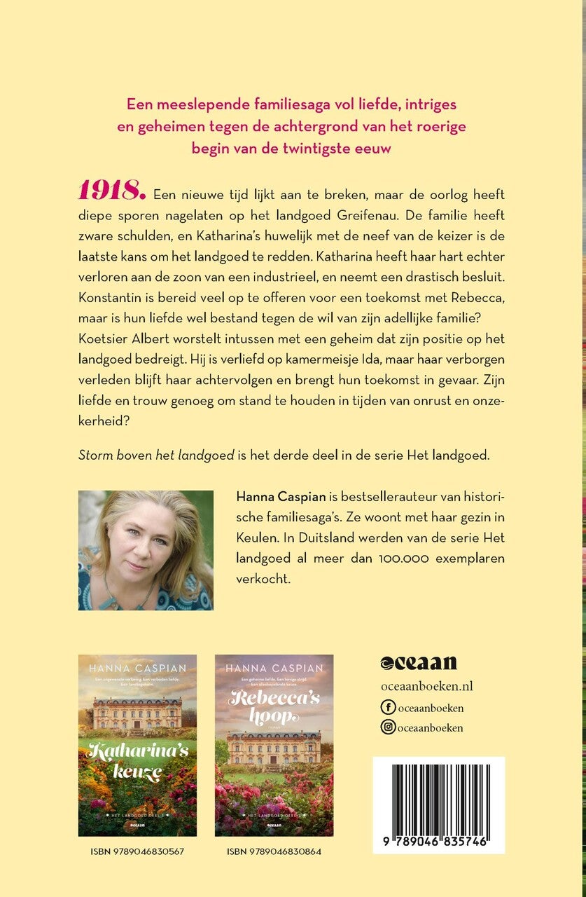 Storm boven het landgoed (Paperback) Storm boven het landgoed (Paperback)