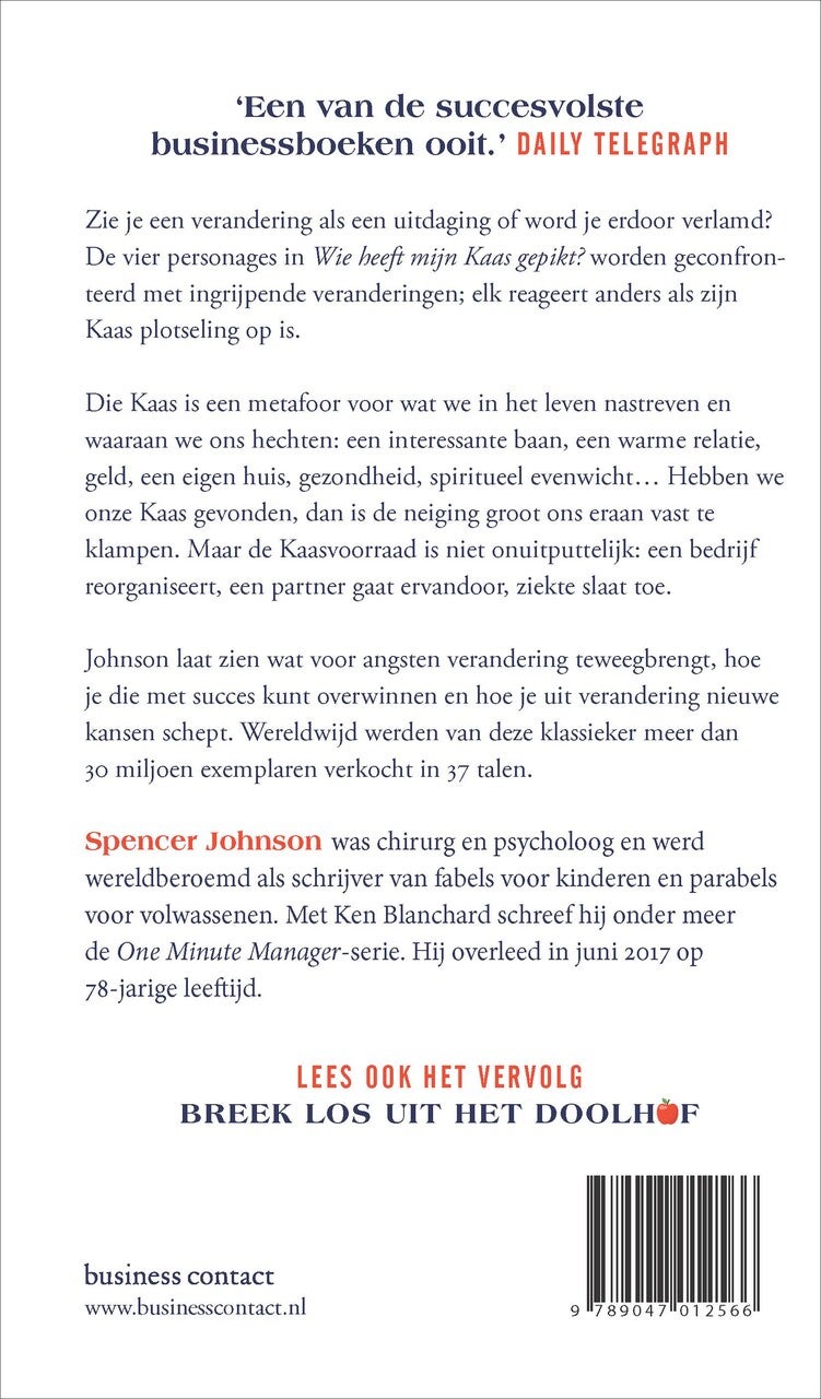 Wie heeft mijn kaas gepikt? (Hardback) Wie heeft mijn kaas gepikt? (Hardback)