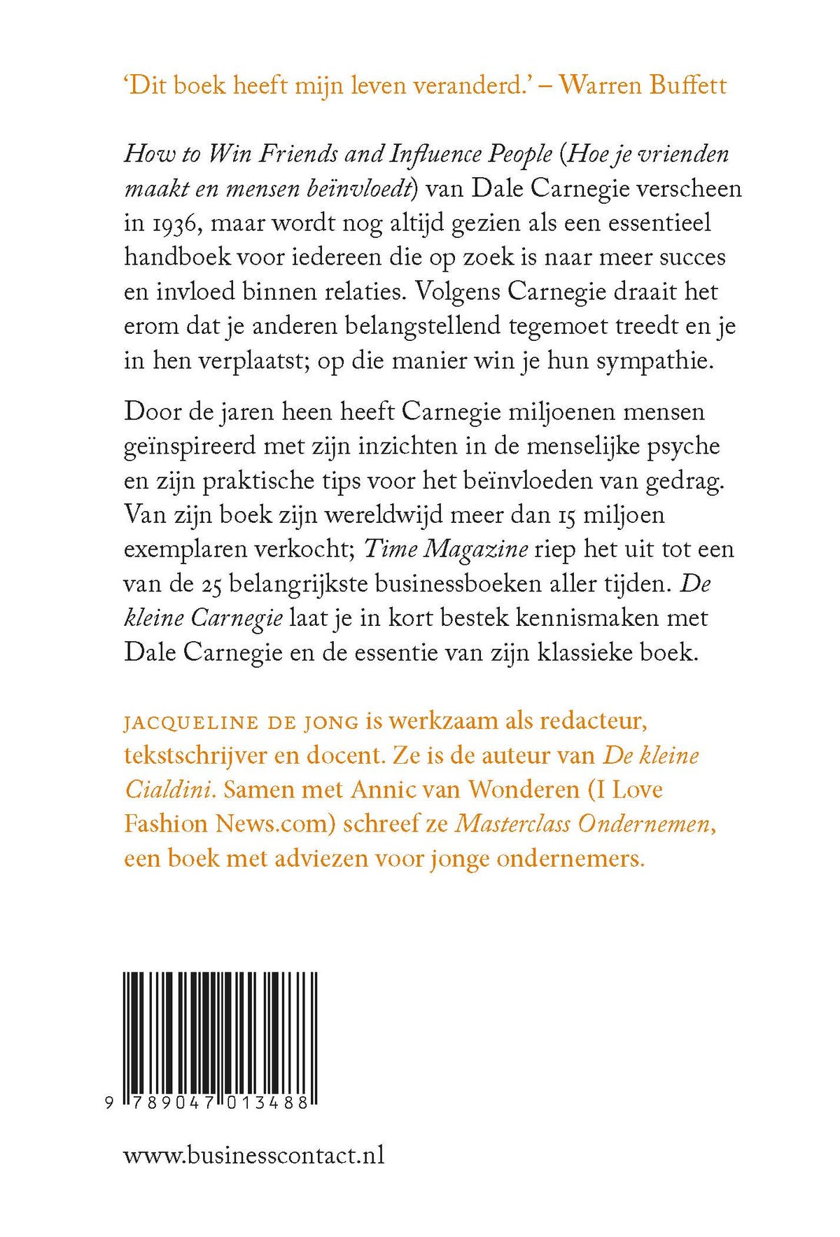 De kleine Carnegie (E-book) De kleine Carnegie (E-book)