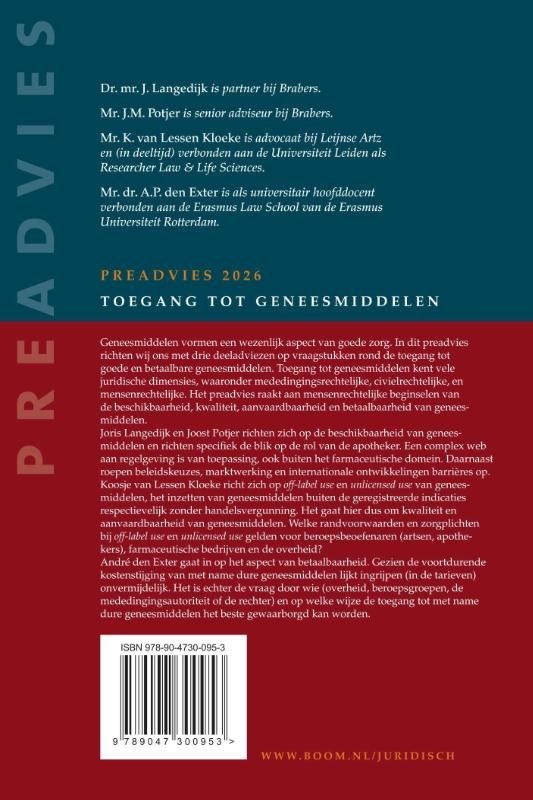 Toegang tot geneesmiddelen (Paperback) Toegang tot geneesmiddelen (Paperback)
