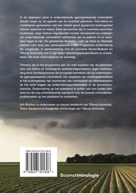 Ondermijning op het platteland (Paperback) Ondermijning op het platteland (Paperback)