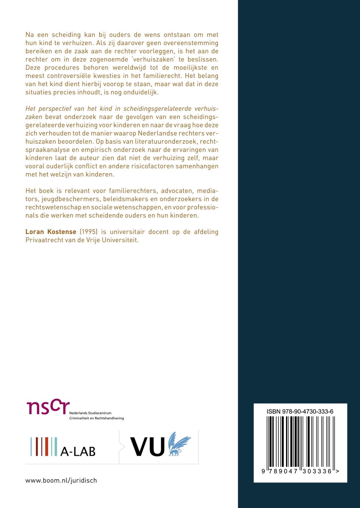 Het perspectief van het kind in scheidingsgerelateerde verhuiszaken (Paperback) Het perspectief van het kind in scheidingsgerelateerde verhuiszaken (Paperback)