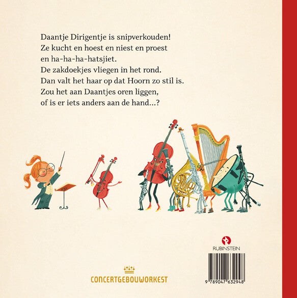 Daantje Dirigentje en een hoorn met een verhaal (Hardback) Daantje Dirigentje en een hoorn met een verhaal (Hardback)