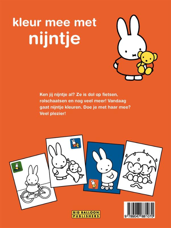 Kleur mee met nijntje (Paperback) Kleur mee met nijntje (Paperback)
