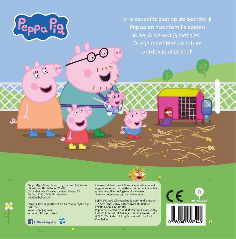 Ik zie, ik zie op de boerderij (Kartonboek) Ik zie, ik zie op de boerderij (Kartonboek)