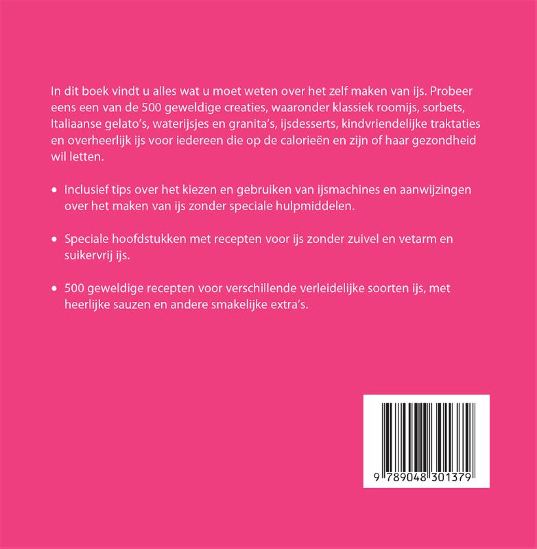 500 ijsrecepten (Hardback) 500 ijsrecepten (Hardback)