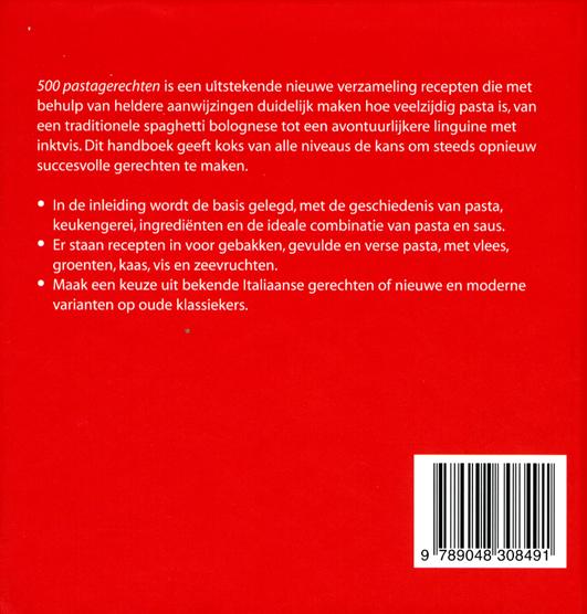 500 pastagerechten (Hardback) 500 pastagerechten (Hardback)