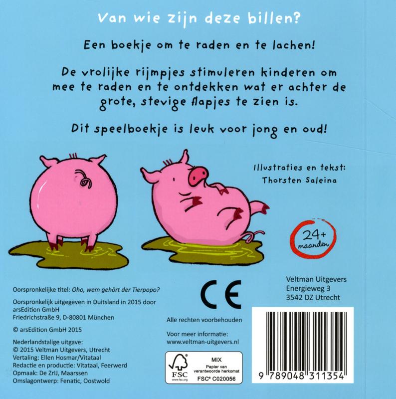 Van wie zijn deze billen? (Hardback) Van wie zijn deze billen? (Hardback)