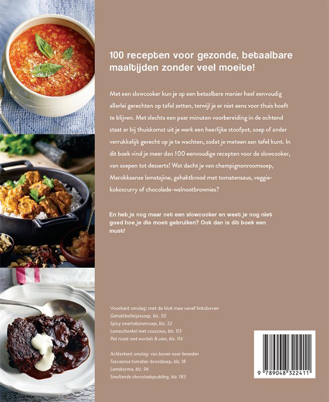 100 recepten voor de slowcooker (Hardback) 100 recepten voor de slowcooker (Hardback)