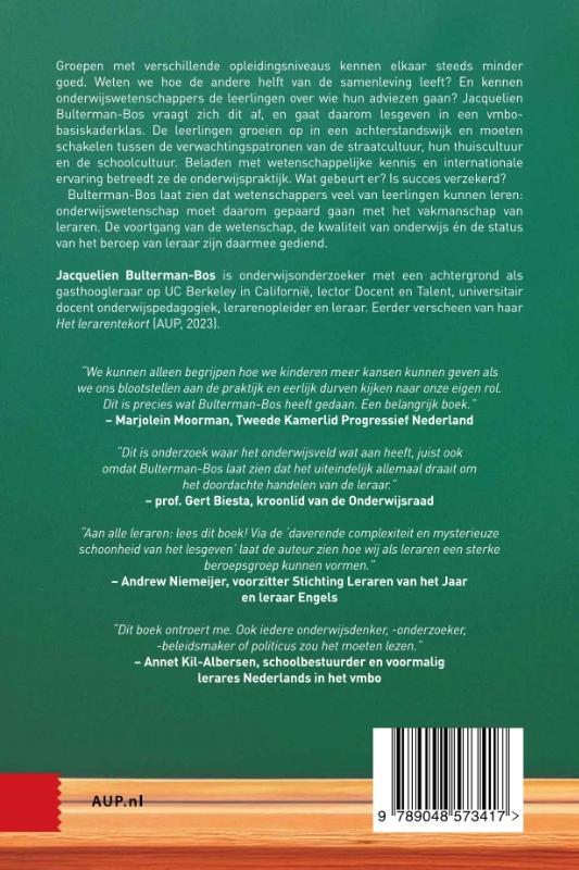 Een wetenschapper voor de klas (Paperback) Een wetenschapper voor de klas (Paperback)