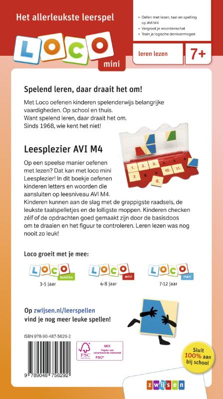 Loco mini Leesplezier AVI M4 (Paperback) Loco mini Leesplezier AVI M4 (Paperback)