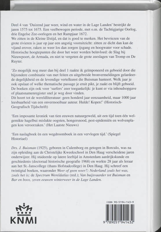 Duizend jaar weer, wind en water in de Lage Landen (Hardback) Duizend jaar weer, wind en water in de Lage Landen (Hardback)