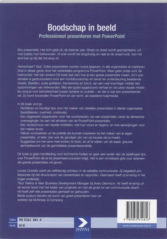 Boodschap in beeld (Paperback) Boodschap in beeld (Paperback)